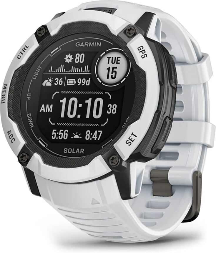 Garmin Instinct 2X Solar 2,79 cm (1.1) MIP 50 mm Bianco GPS (satellitare)