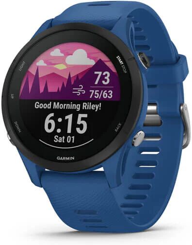 Garmin Forerunner 255 3,3 cm (1.3) MIP 46 mm Digitale 260 x 260 Pixel Touch screen Blu Wi-Fi GPS (satellitare)