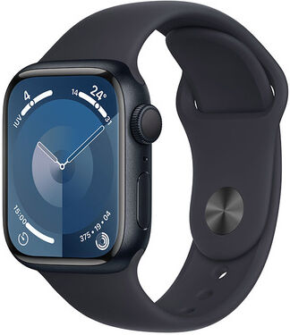 Apple Watch Series 9 GPS Cassa 41mm in Alluminio Mezzanotte con Cintur