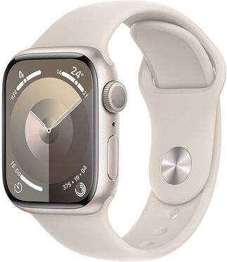 Apple Watch Series 9 GPS Cassa 41mm in Alluminio Galassia con Cinturin