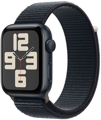 Apple Watch SE GPS Cassa 44mm in Alluminio Mezzanotte con Cinturino Sp