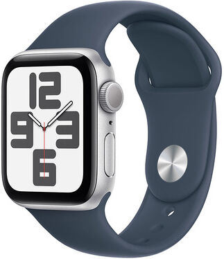 Apple Watch SE GPS Cassa 40mm in Alluminio Argento con Cinturino Sport