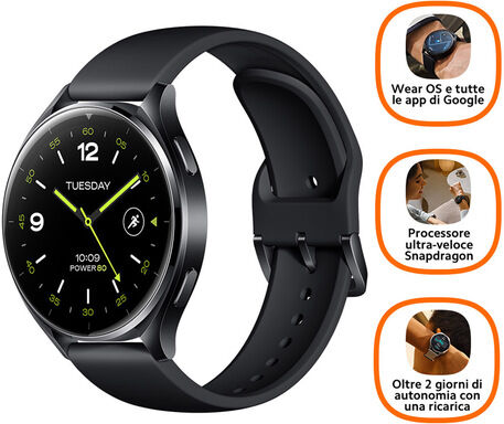 Xiaomi Watch 2 3,63 cm (1.43'') AMOLED 46 mm Digitale 466 x 466 Pixel T