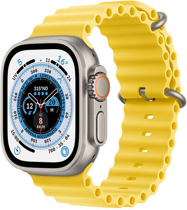 Apple Watch Ultra GPS + Cellular, 49mm Cassa in Titanio con Cinturino