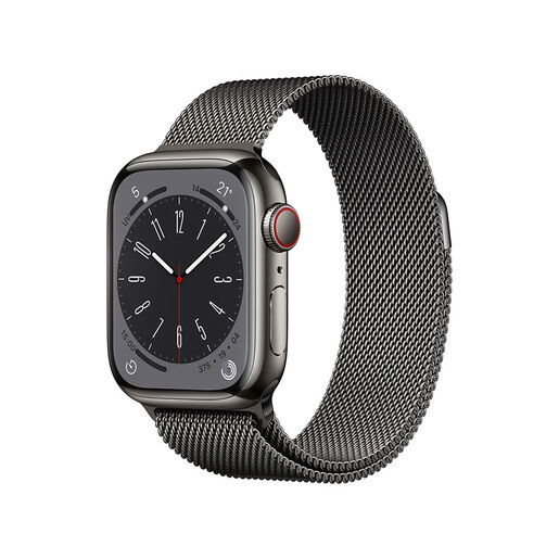 Apple Watch Series 8 GPS + Cellular 41mm Cassa in Acciaio Inossidabile