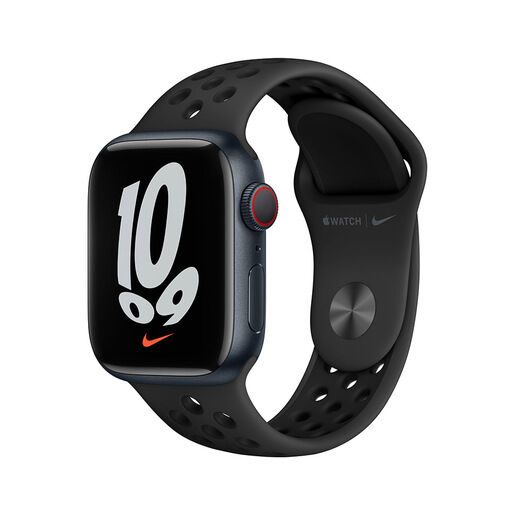 Apple Watch Nike Series 7 GPS + Cellular, 41mm Cassa in Alluminio Mezz
