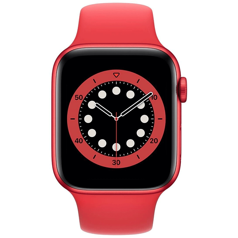 Apple Watch Series 6 44mm alluminio  con cinturino Sport Red