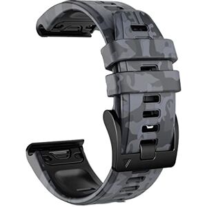 DAVNO Bracelet en silicone à libération rapide pour Garmin Fenix 7 7X 6 6X Pro 5X 5 Plus 3 HR MK2 Easyfit Smart Watch Correa 26 22 mm, 22mm Fenix 7, Agate