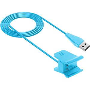 Vhbw USB Oplaadkabel voor Fitbit Alta HR - 0,6 meter - Blauw