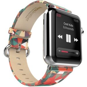 Hoco PU leren bandje met print Apple Watch 42/44mm