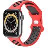 VIGTMO Compatibel met Apple Watch Band 42 mm 44 mm 45 mm vervangende band compatibel met Apple Watch SE Series 7 6 5 4 3 2 1 (roodachtig)