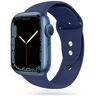 TechProtection Siliconen Apple Watch 49 / 45 / 44 mm Bandje Donkerblauw   Appelhoes, dé specialist voor al je Apple producten