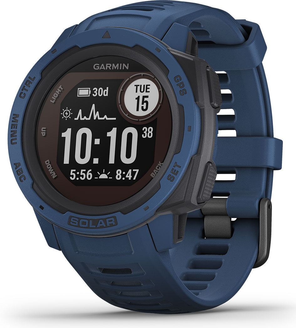 Garmin Smartwatches Instinct Solar Blauw