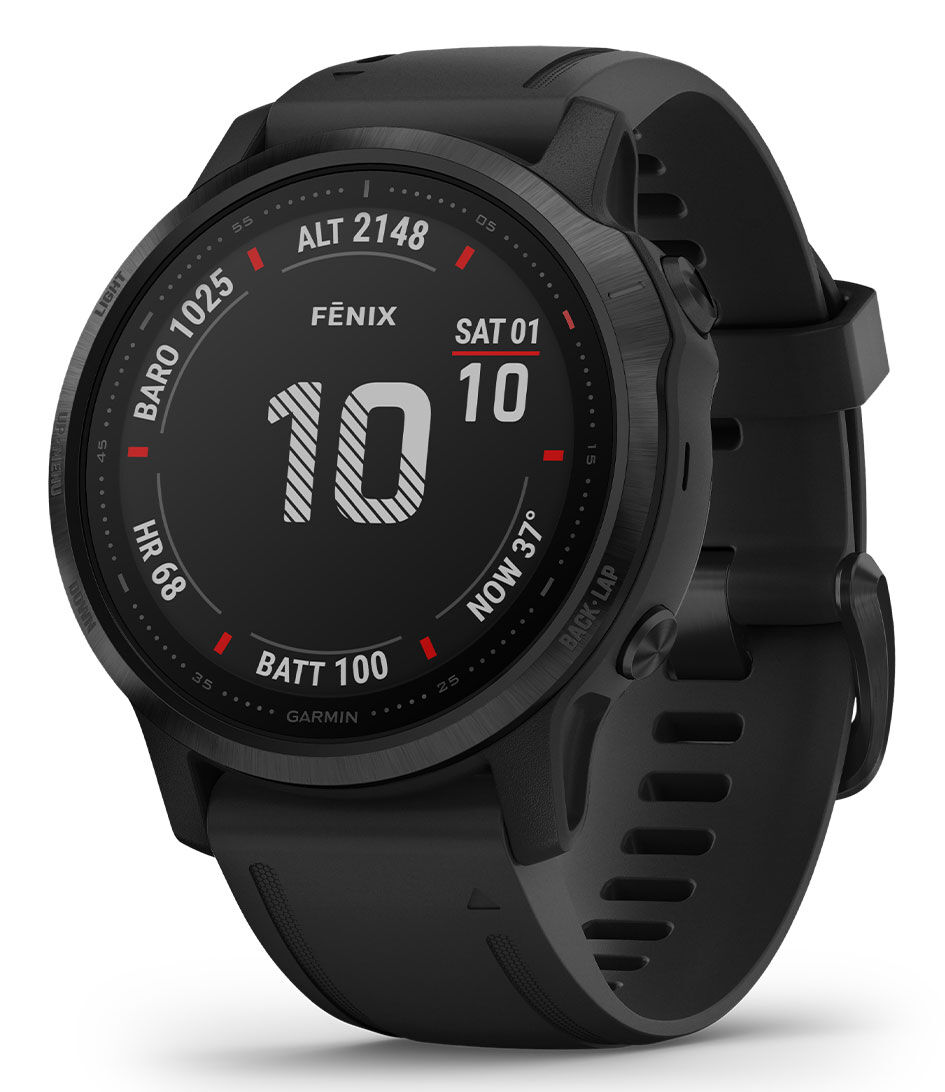 Garmin Smartwatches Fenix 6S Pro Zwart