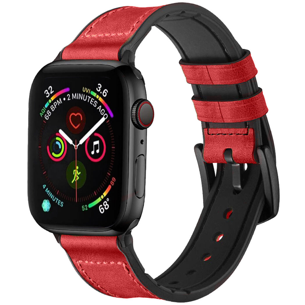 iMoshion Apple Watch 40 mm: iMoshion Echt lederen bandje