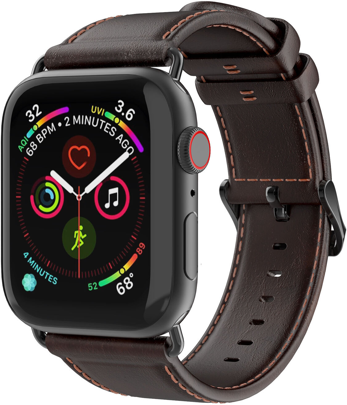 Dux Ducis Apple Watch 44 mm: Dux Ducis Leather Band