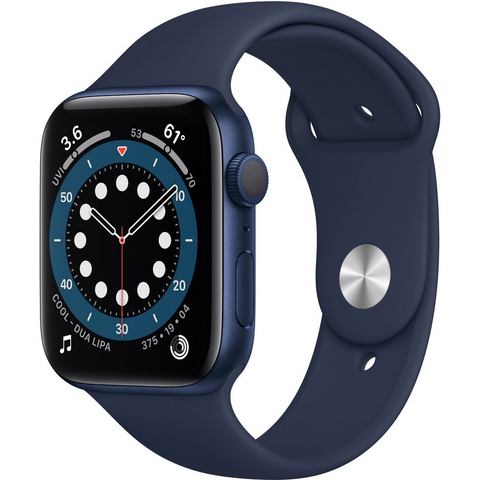 Apple »Series 6, OLED, Touchscreen, 32 GB, WLAN, GPS, 40mm« watch  - 485.22 - blauw
