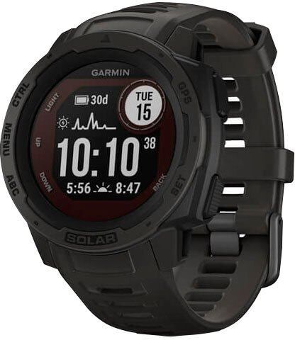 Garmin »Instinct Solar« smartwatch  - 384.77 - zwart