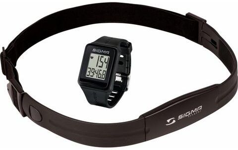 Sigma Sport hartslagmeter incl. borstband, »iD.GO«  - 24.99 - zwart