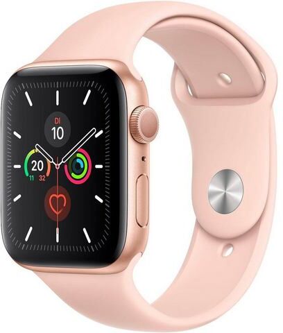 Apple Watch Series 5 44mm GPS met Sportarmband  - 479.00 - goud