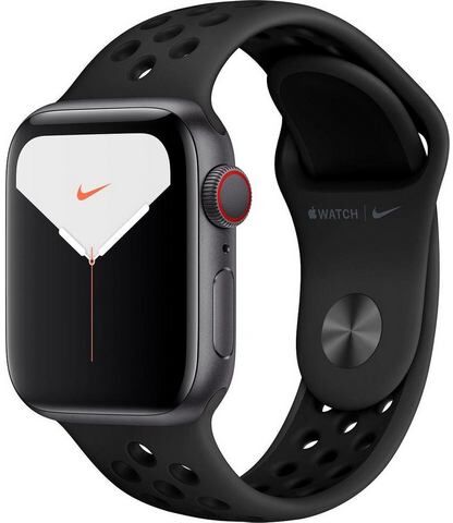 Apple Watch Series 5 40mm Nike GPS + Cellular met Nike Sportarmband  - 549.00 - grijs