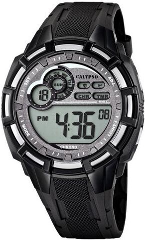 CALYPSO WATCHES NU 15% KORTING: CALYPSO WATCHES chronograaf »Digital For Man, K5625/1«  - 29.00 - zwart