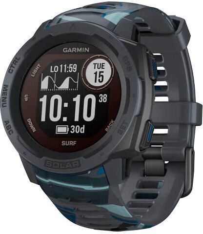 Garmin »Instinct Solar – Surf Edition« smartwatch  - 429.00 - zwart