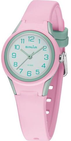 SINAR NU 15% KORTING: SINAR kwartshorloge »XB-47-9«  - 24.95 - roze