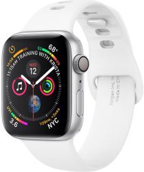 Apple Spigen Air Fit Apple Watch 44MM / 42MM Bandje Siliconen Wit