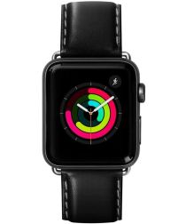 Apple LAUT Oxford Apple Watch 40MM / 38MM Bandje Echt Nappa Leer Noir