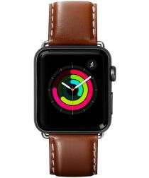 Apple LAUT Oxford Apple Watch 40MM / 38MM Bandje Echt Nappa Leer Tobacco