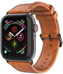 Apple Dux Ducis Business Apple Watch 44MM / 42MM Bandje Echt Leer Bruin