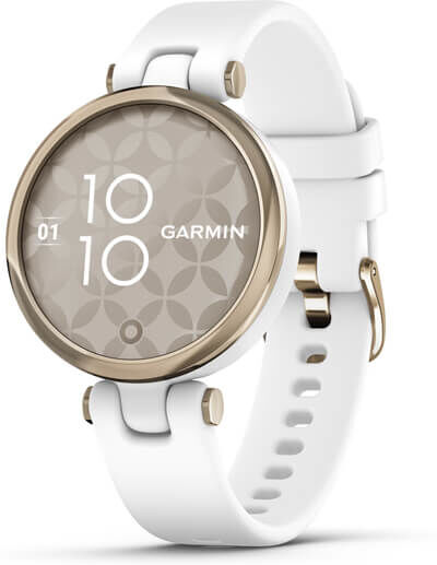 Garmin Lily Cream Gold/White Silicone