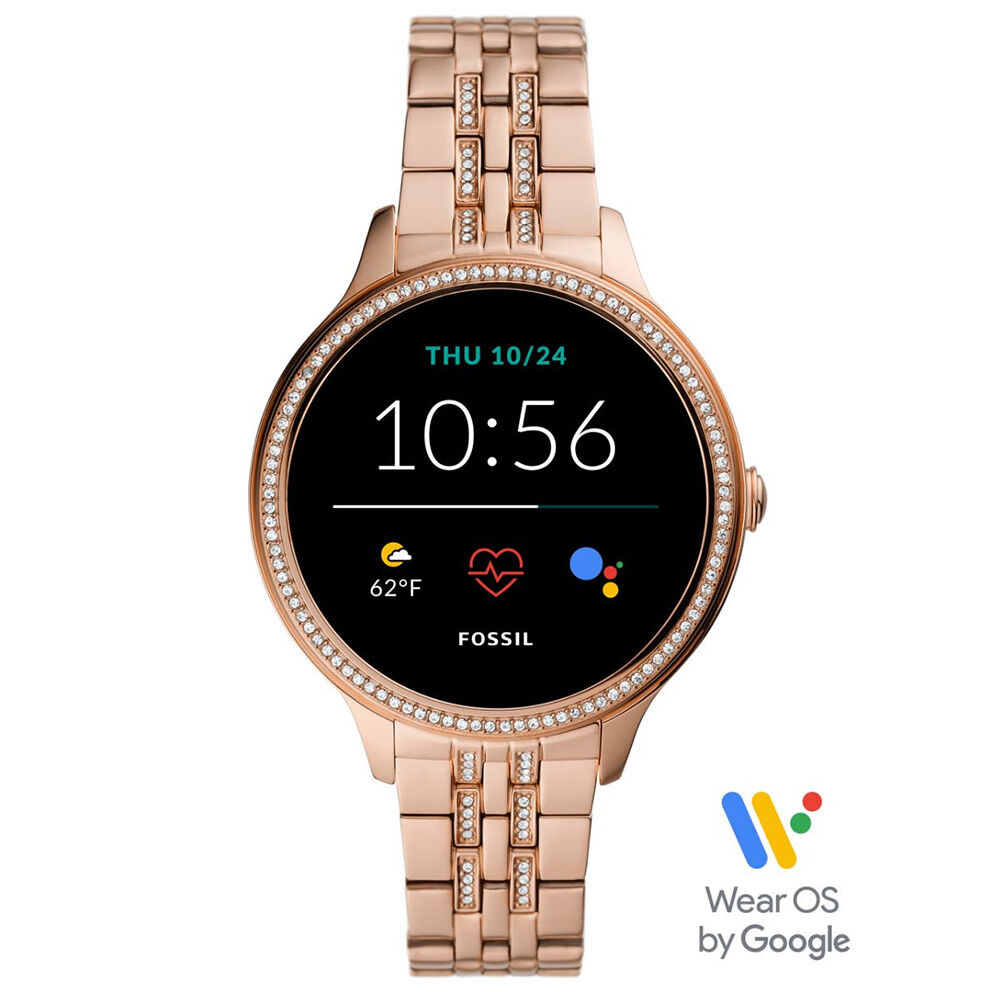 Fossil FTW6073 Horloge Gen. 5E Sport Smartwatch rosé 42 mm