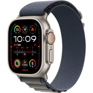 Apple Watch Ultra 2 Titan Alpine Loop M, Blå