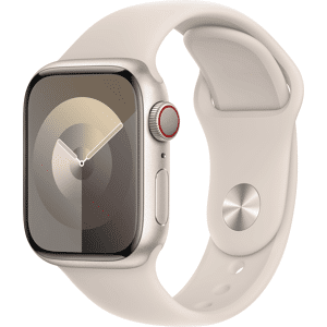 Apple Watch 9 41mm Aluminium Sport Band S/m, Stjerneskinn
