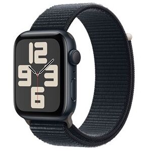 Apple Watch SE GPS 44mm Midnight Aluminium Case with Midnight Sport Loop