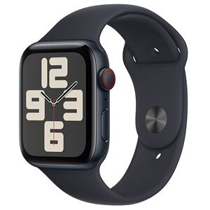 Apple Watch SE GPS + Cellular 44mm Midnight Aluminium Case with Midnight Sport Band - M/L