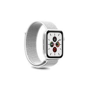 Puro Apple Watch Band 38-41 mm nylon wristband, Ice Wh.