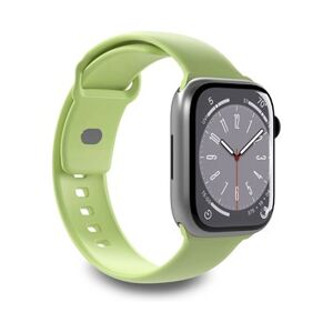 Puro Silicone watchband for Apple Watch 42–44–45-49 mm, li. green