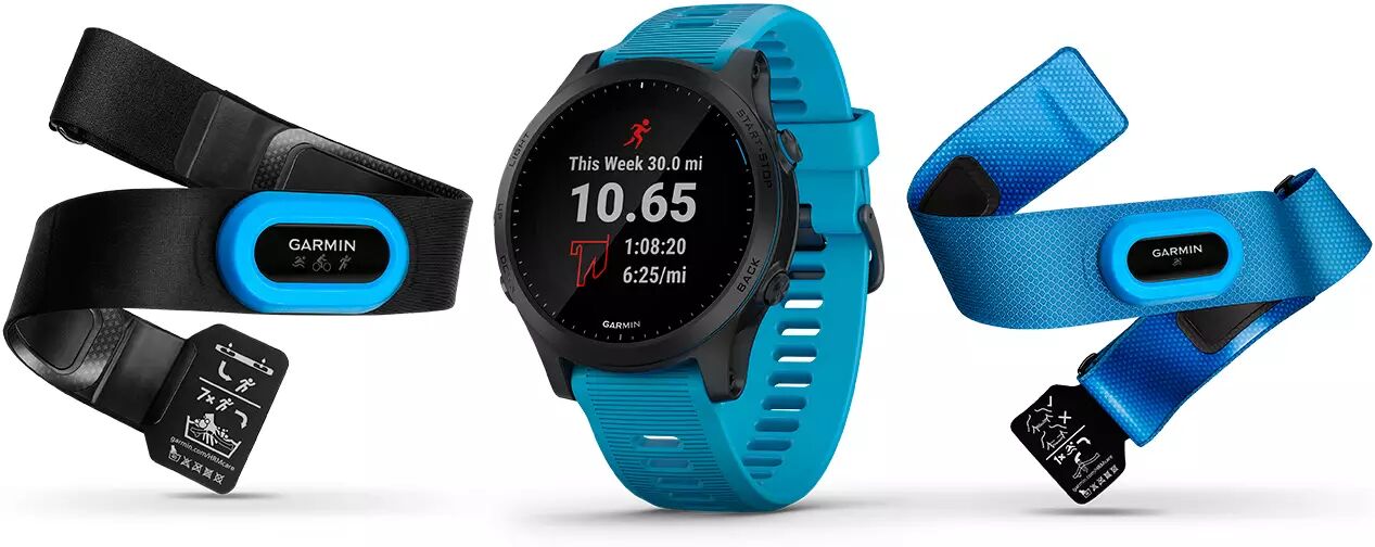 GARMIN Forerunner 945 Tri & Swim Bundle - Klokke - Blå