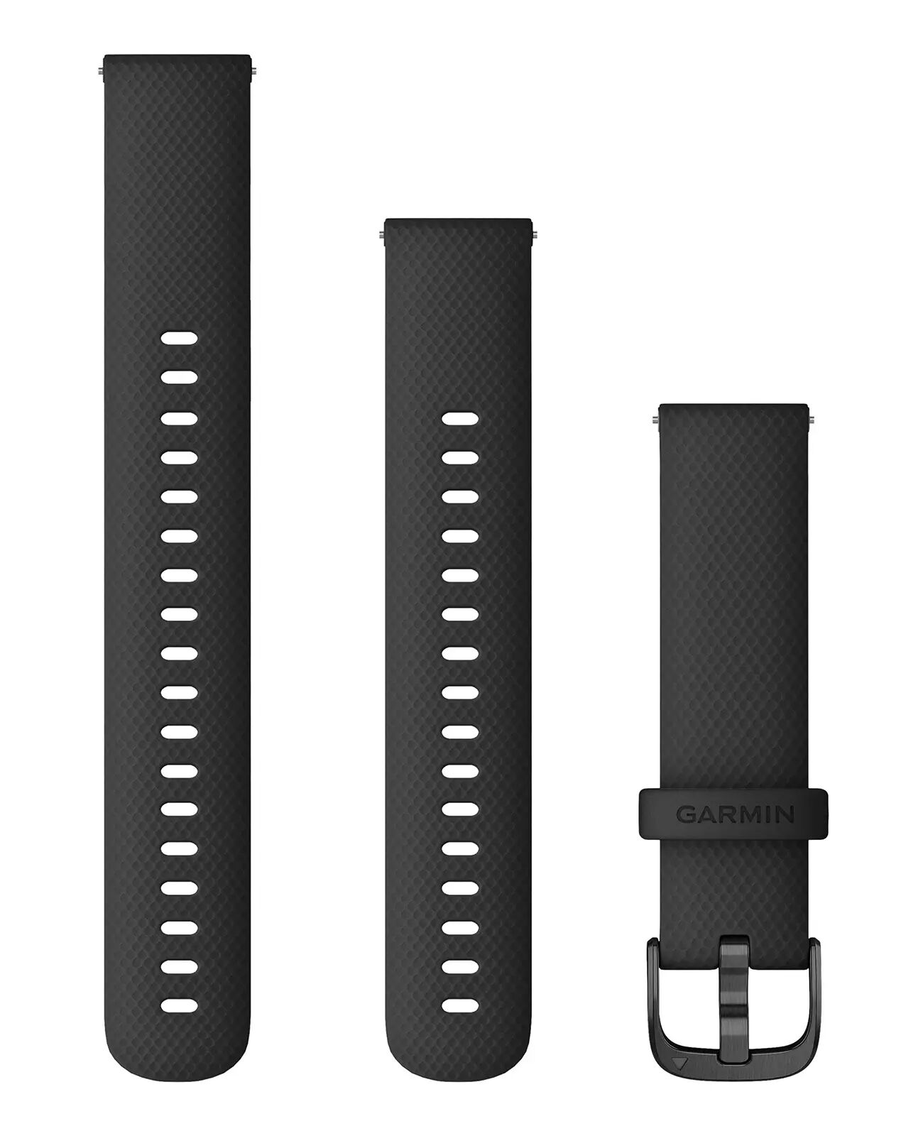 GARMIN Quick Release 18 Silikon - Klokkereim - Svart