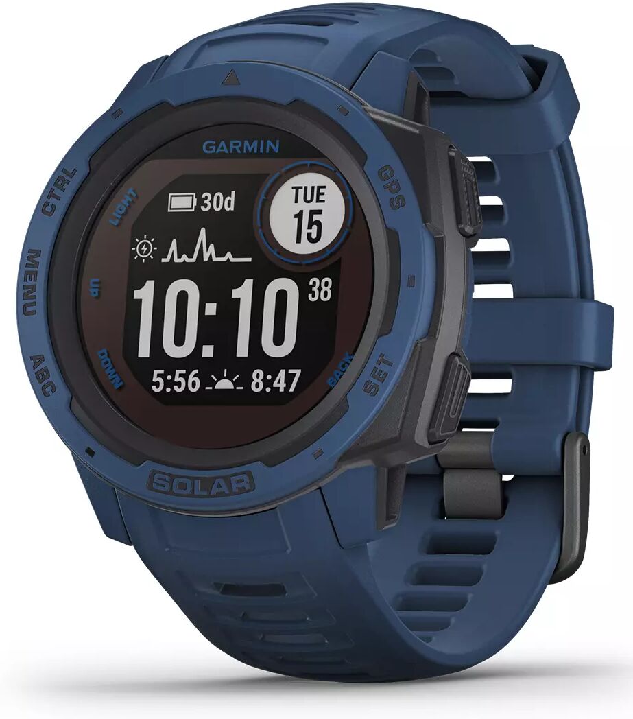 GARMIN Instinct Solar - Klokke - Tidal Blue