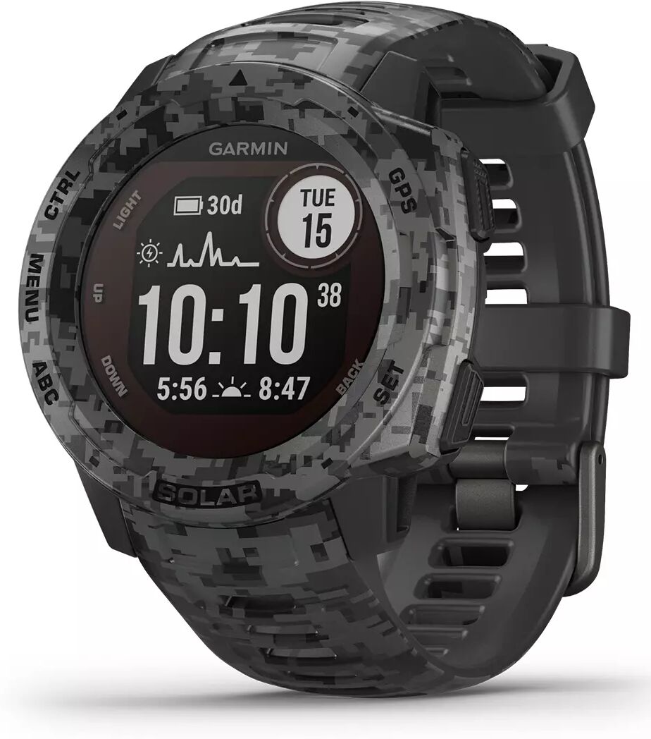 GARMIN Instinct Solar Camo - Klokke - Graphite