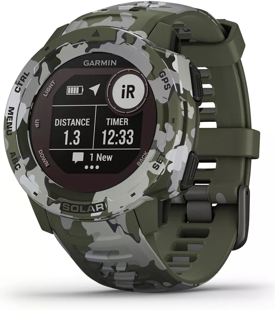 GARMIN Instinct Solar Camo - Klokke - Lichen