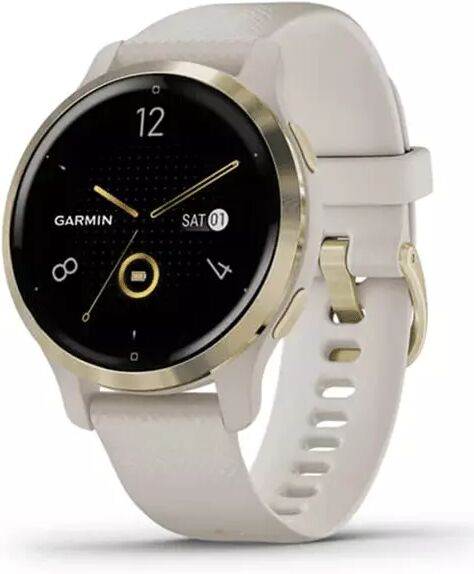 GARMIN Venu 2S Gold - Smartklokke - Hvit