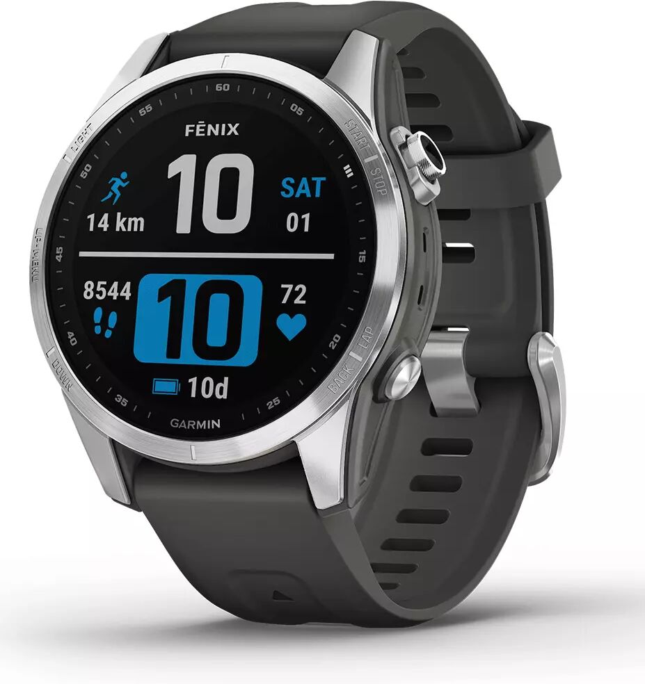 GARMIN fenix 7S - Klokke - Silver/Graphite