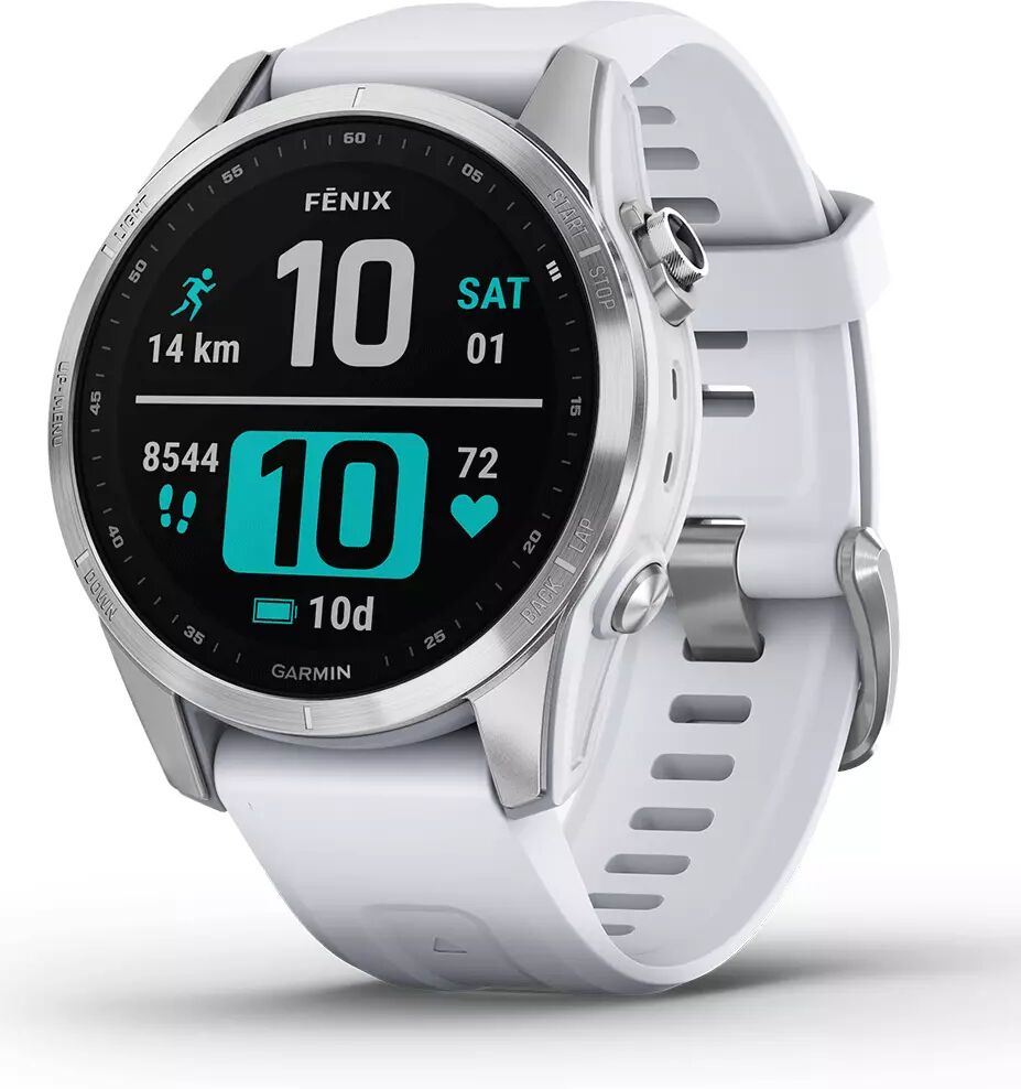 GARMIN fenix 7S - Klokke - Silver/Whitestone