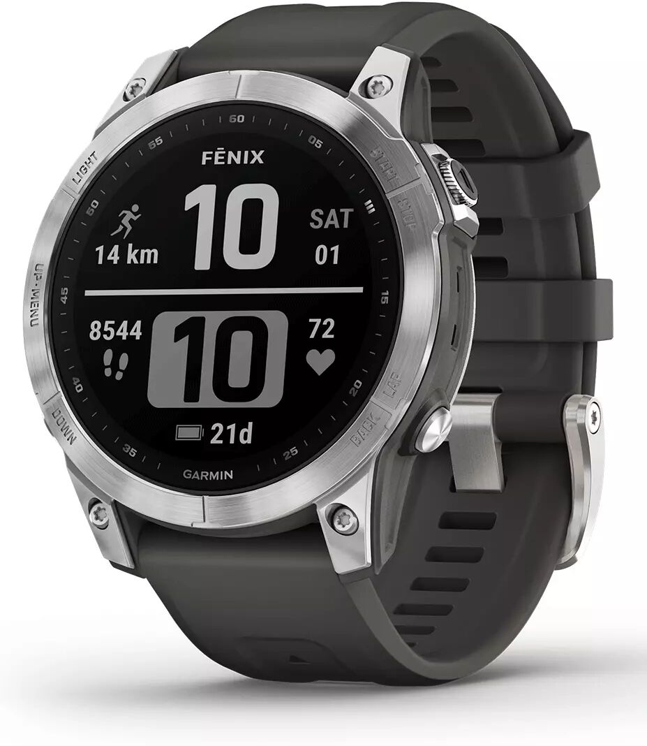 GARMIN fenix 7 - Klokke - Silver/Graphite