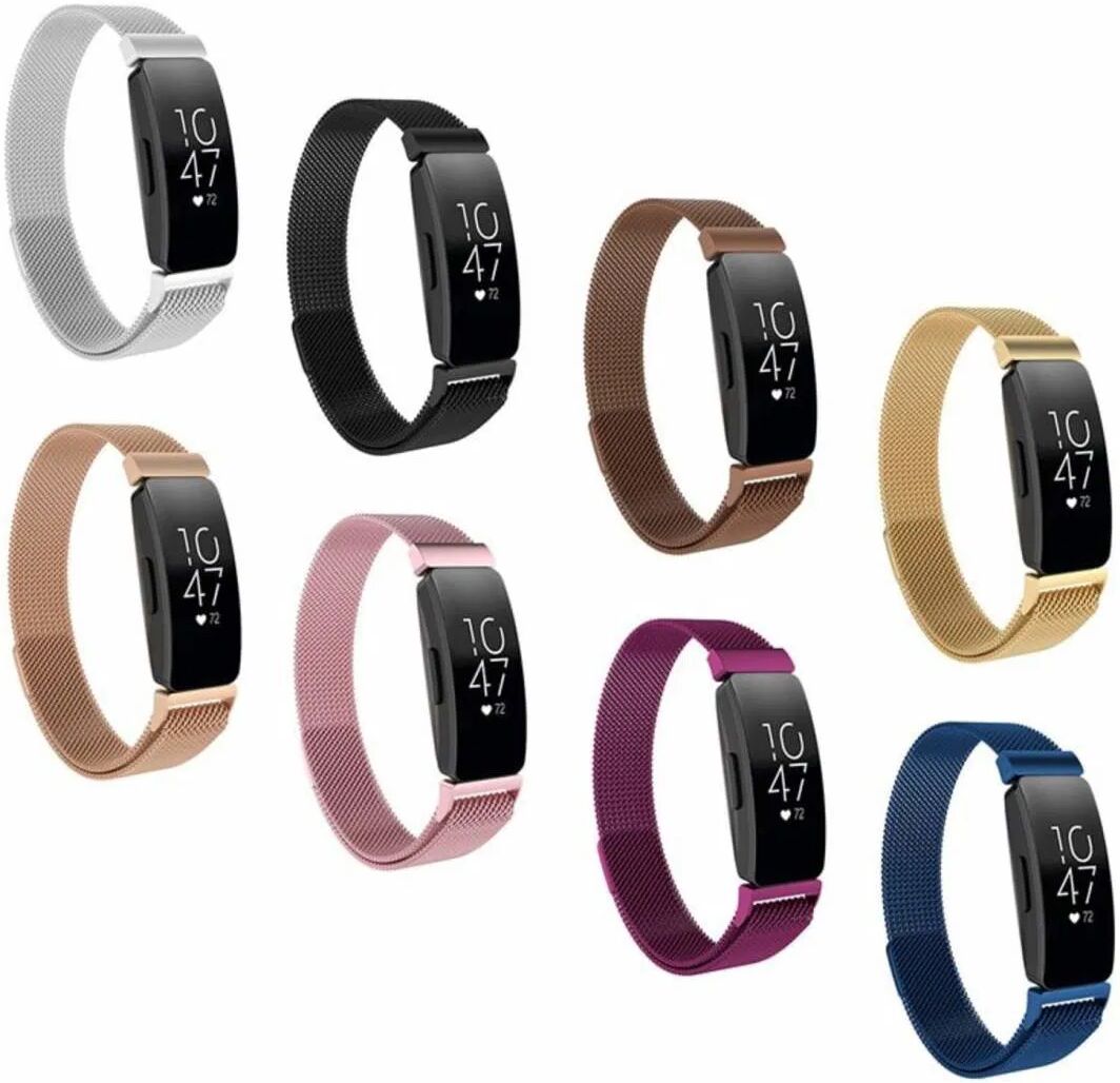 eStore Milanese Armbånd Kompatibel med Fitbit Inspire